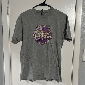 Women’s Gray Whittier College T-Shirt